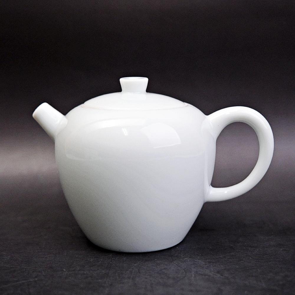 【全館滿599免運】【特價分享】景德鎮特級影青白瓷 巨輪珠壺9件整套陶瓷茶具 精細手工藝製作【自在坊茶具】-細節圖4