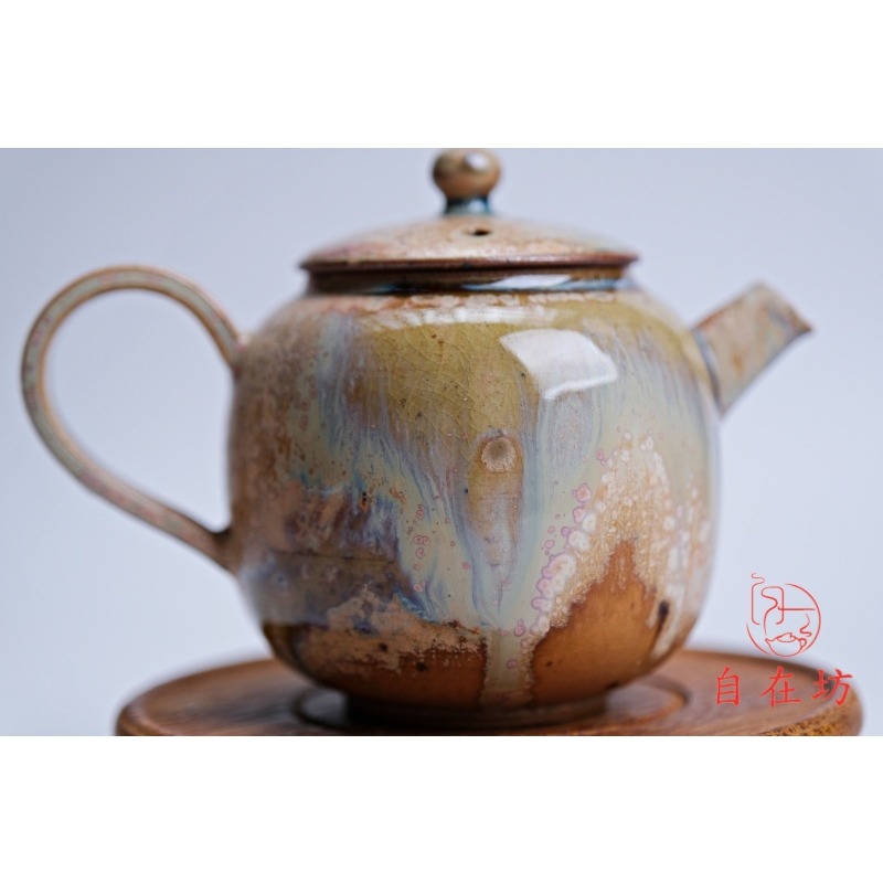 紫砂茶壷 中国宜興製 竜亀壺-