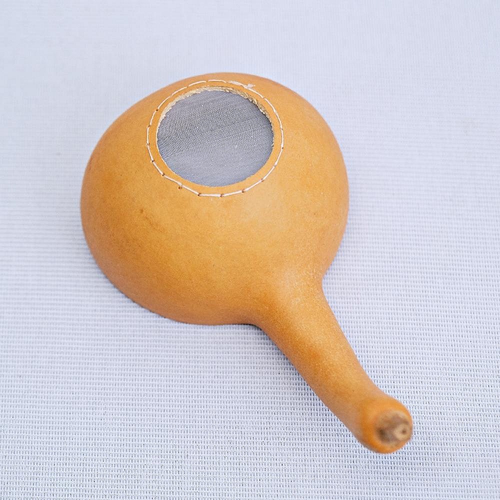 【全館滿599免運】茶漏 竹根茶漏 日式茶道竹根茶漏 孟宗竹節茶漏 葫蘆茶濾 茶具創意過濾器 茶道配件【自在坊茶具】-細節圖11