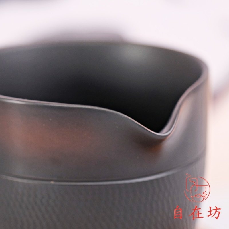 【自在坊茶具】紫陶圓潤茶海230ml 紫陶直筒茶海200ml 茶海 紫陶公道杯 陶瓷茶海 分茶器【滿599免運】-細節圖4