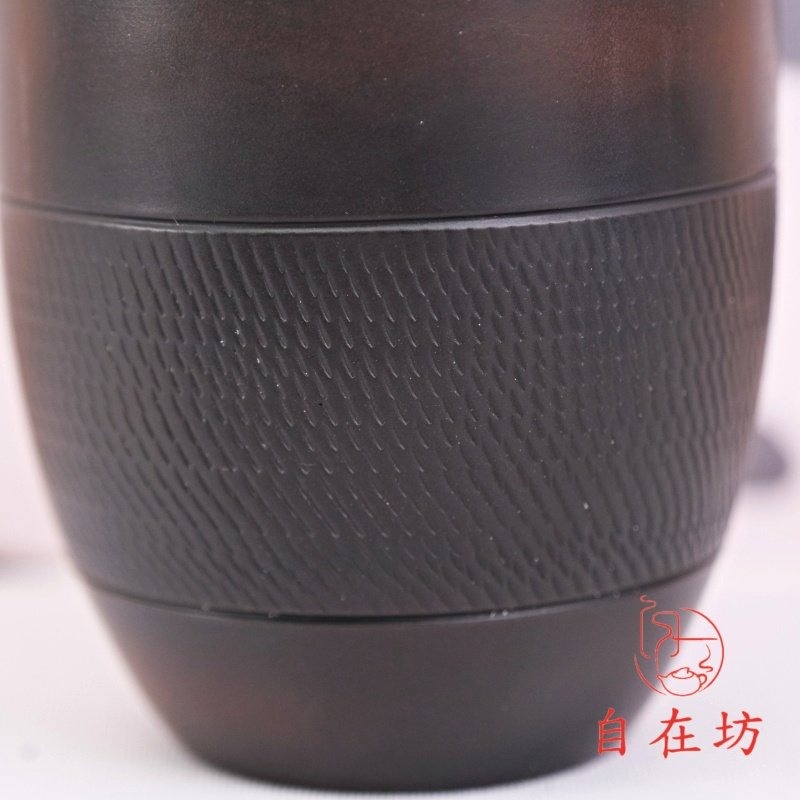 【自在坊茶具】紫陶圓潤茶海230ml 紫陶直筒茶海200ml 茶海 紫陶公道杯 陶瓷茶海 分茶器【滿599免運】-細節圖7