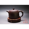 【全館滿599免運】茶壼 紫砂壼 手工壼【王芳老紫泥大品井欄壺-490ml】工藝師手作 出湯順暢【自在坊茶具】-規格圖11