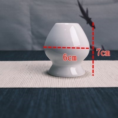 【全館滿599免運】壺蓋承 竹蓋置 壺蓋托 杯蓋架 陶瓷茶筅底座【自在坊茶具】-細節圖8