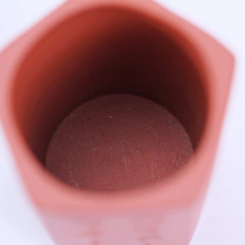 【全館滿599免運】【朱泥含春主人杯-90ml】原礦朱泥 大紅袍 紫砂手工杯 茶道聞香杯 主人杯 聞香杯【自在坊茶具】-細節圖7