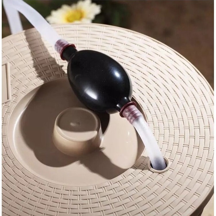 【全館滿599免運】排水球 吸水球 導水管 軟管 雙銅頭矽膠吸水球 硬塑膠頭乳膠排水球 吸水管茶盤專用配件【自在坊茶具】-細節圖3