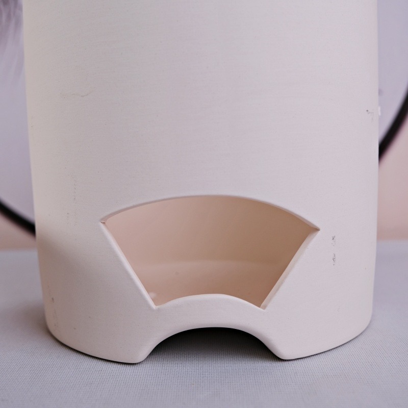 【全館滿599免運】老岩泥 / 白泥直身炭爐 炭爐 白泥炭爐 火爐 煮茶爐 燒水碳爐 功夫茶爐【自在坊茶具】-細節圖7