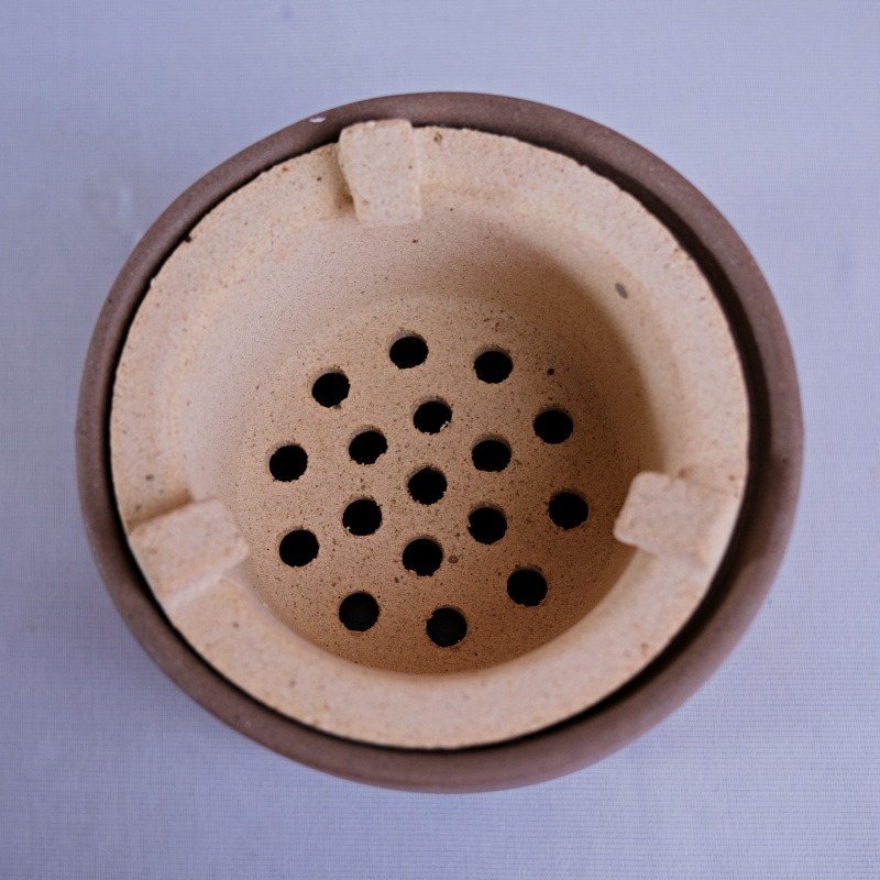 【全館滿599免運】老岩泥 / 白泥直身炭爐 炭爐 白泥炭爐 火爐 煮茶爐 燒水碳爐 功夫茶爐【自在坊茶具】-細節圖10