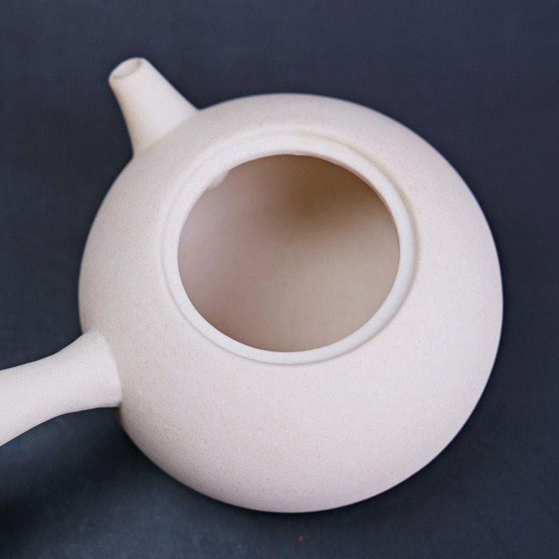 【全館滿599免運】【白泥迷你旅行茶具】一側把壺一保溫爐 茶具組 旅行茶具 優質泥料 高貴大方 附精致木箱【自在坊茶具】-細節圖8