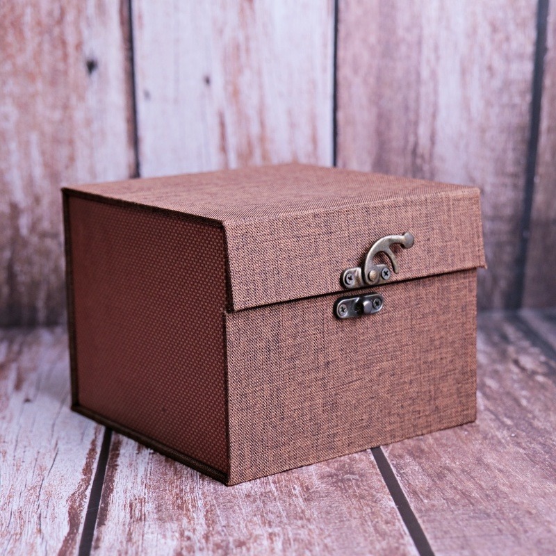 【全館滿599免運】錦盒14*14*11 禮盒 禮品盒  空錦盒 建盞禮品盒 茶壺收納盒 容納單壺【自在坊茶具】-細節圖2