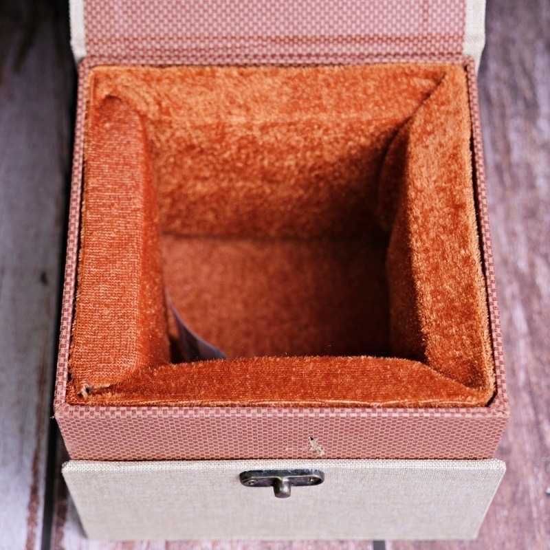 【全館滿599免運】錦盒14*14*11 禮盒 禮品盒  空錦盒 建盞禮品盒 茶壺收納盒 容納單壺【自在坊茶具】-細節圖6