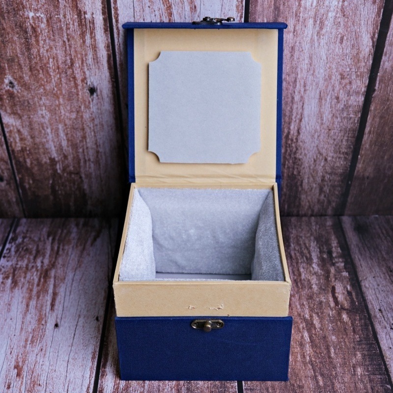 【全館滿599免運】錦盒14*14*11 禮盒 禮品盒  空錦盒 建盞禮品盒 茶壺收納盒 容納單壺【自在坊茶具】-細節圖10