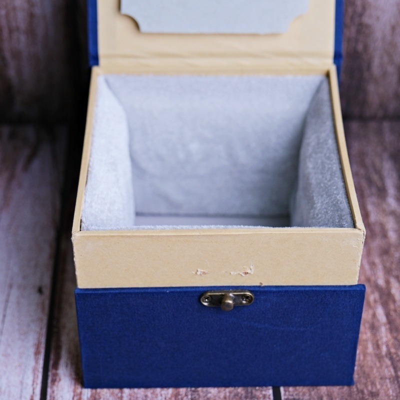 【全館滿599免運】錦盒14*14*11 禮盒 禮品盒  空錦盒 建盞禮品盒 茶壺收納盒 容納單壺【自在坊茶具】-細節圖11