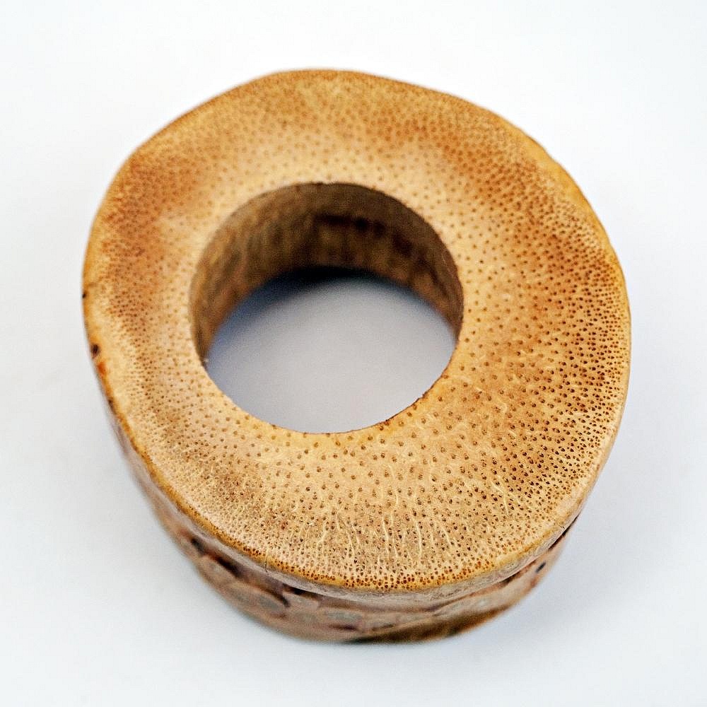 【全館滿599免運】茶漏架 托架 茶漏托架 原生態竹根雕 茶道配件 簍空茶漏托 自然生成【自在坊茶具】-細節圖6