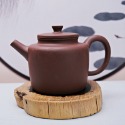 【全館滿599免運】茶壺 手工壺 紫砂壺【紫砂茶壺德中壺230ml】紫泥茶壺 工藝師茶壺 出湯順暢【自在坊茶具】-規格圖11