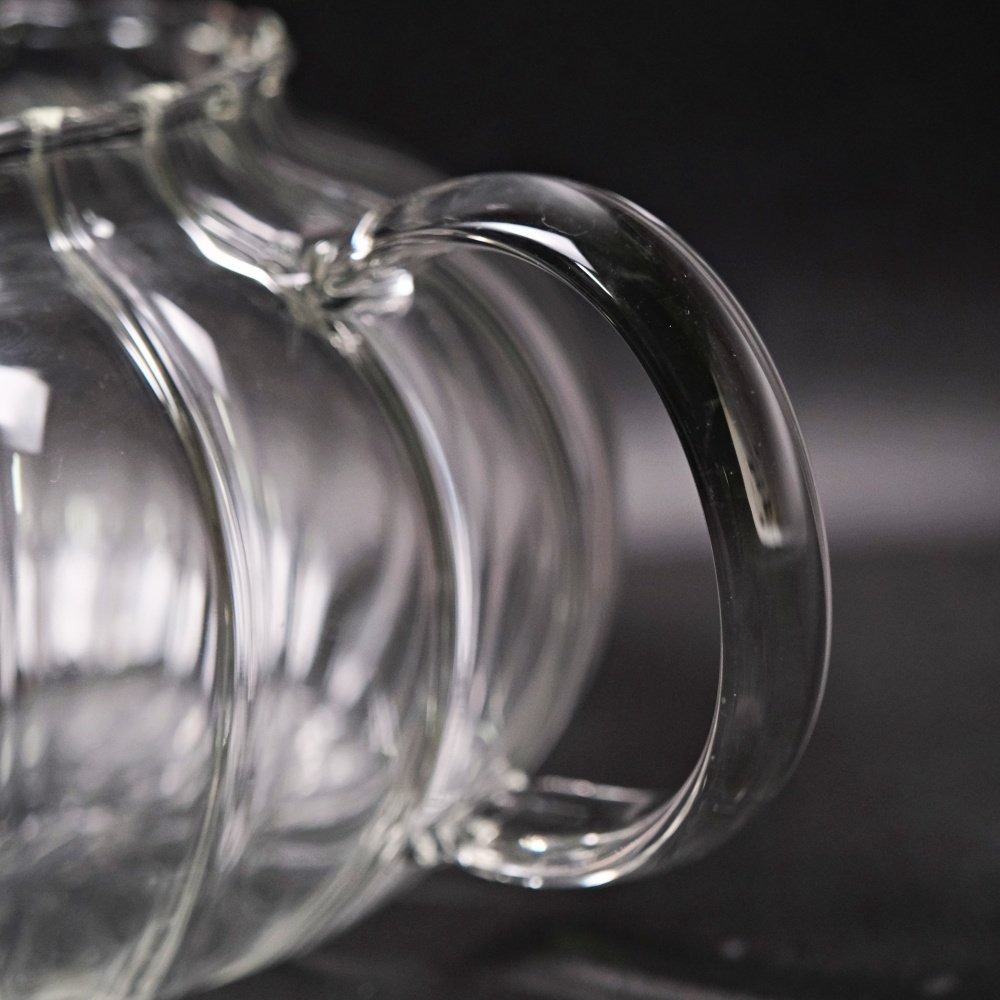【全館滿599免運】茶壺 玻璃壺 花茶壺【條紋南瓜壺 600ml】手工耐熱玻璃壺 過濾型內膽 小嘴花茶壺【自在坊茶具】-細節圖6