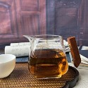 【全館滿599免運】茶海 分茶器 公道杯 木柄玻璃鷹嘴茶海─430ml 方底木雀茶海 不燙手 耐熱玻璃公道杯【自在坊茶具-規格圖11