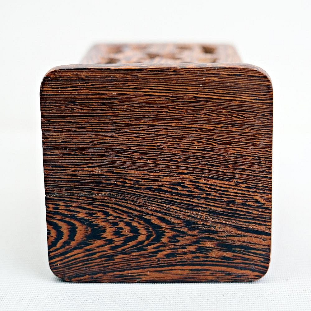 【全館滿599免運】實木茶道六君子套組 黑檀木 雞翅木 彎頭茶夾 茶針 茶鏟 收納桶 茶道配件【自在坊茶具】-細節圖6