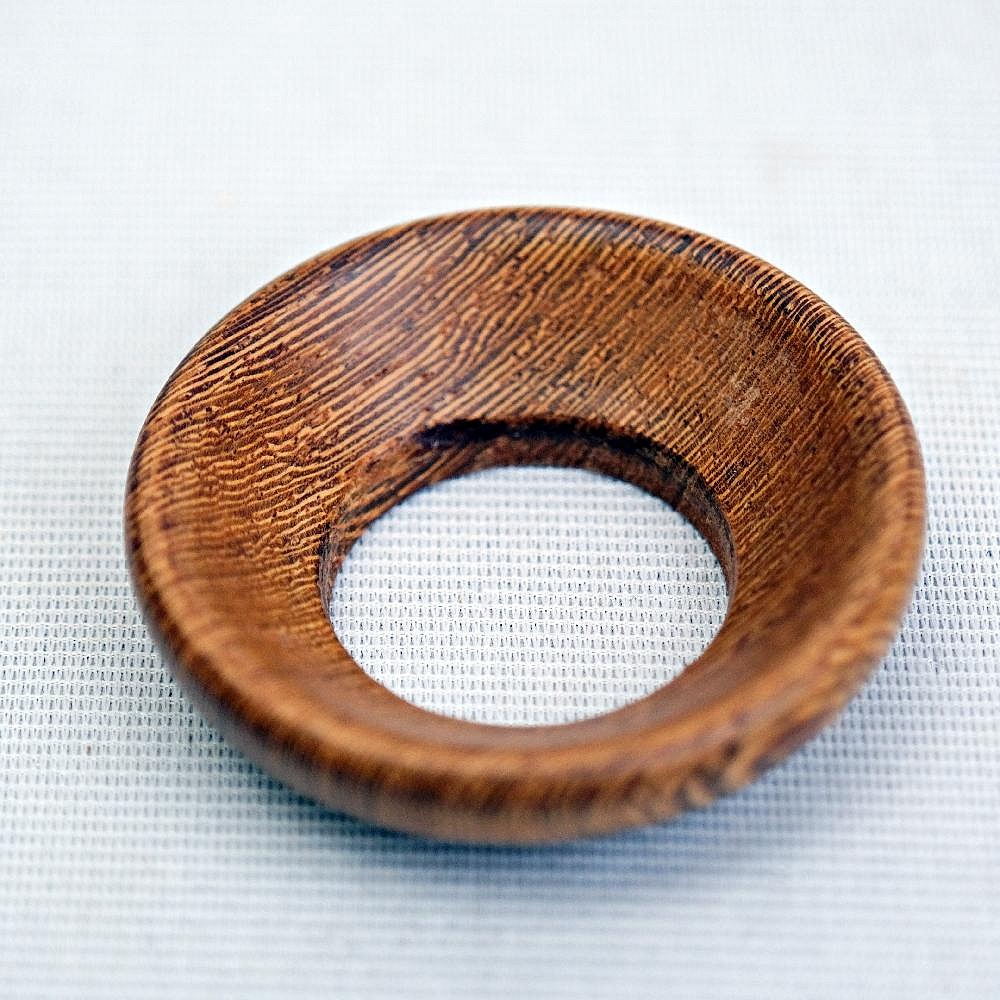 【全館滿599免運】實木茶道六君子套組 黑檀木 雞翅木 彎頭茶夾 茶針 茶鏟 收納桶 茶道配件【自在坊茶具】-細節圖7