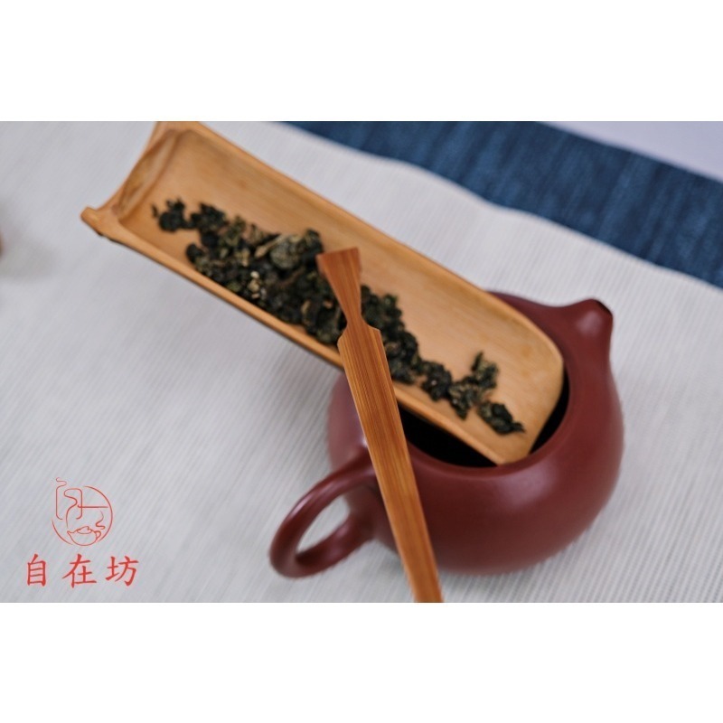 【全館滿599免運】茶撥 竹製茶撥【三角 / 竹枝茶撥】原生態竹 雕刻茶撥 雕刻拋光防霉處理 茶道配件【自在坊茶具】-細節圖6