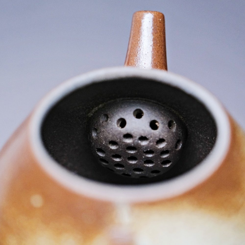【全館滿599免運】茶壺 柴燒壺 手工茶壺 二次燒柴燒茶壺 柴燒粗陶茶壺 粗陶茶具【自在坊茶具】-細節圖6