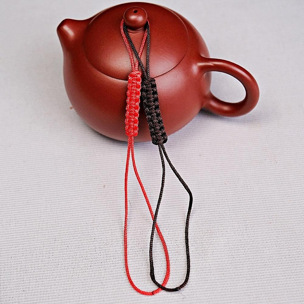 【全館滿599免運】壺繩 壺蓋安全繩【標準款-茶壺蓋安全繩】紫砂壺繩 壺蓋綁繩 中國結茶壺繩【自在坊茶具】-細節圖4