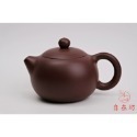 【全館滿599免運】茶壺 手工茶壺【徐霞老紫泥西施壺-150ml】工藝師手作 出湯順暢 三寸不斷【自在坊茶具】-規格圖10