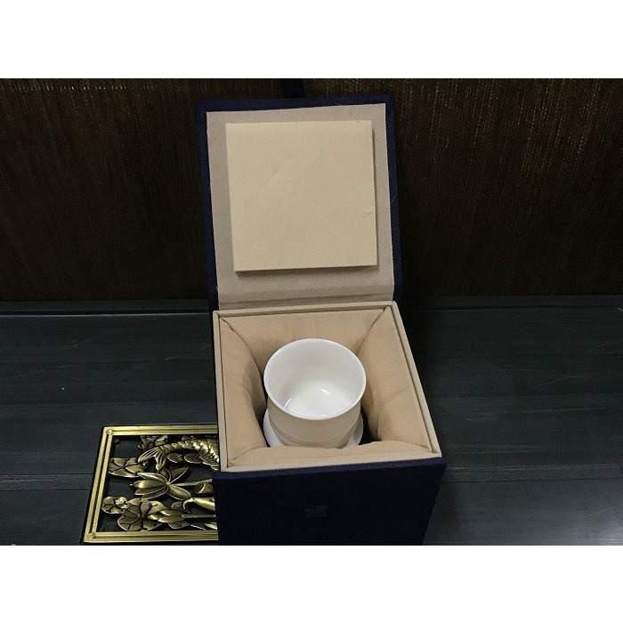 【全館滿599免運】茶杯 主人杯 品茗杯 精品玉瓷竹節茶杯 白瓷手工茶杯 禪風古韻 功夫茶具 質樸簡約【自在坊茶具】-細節圖7