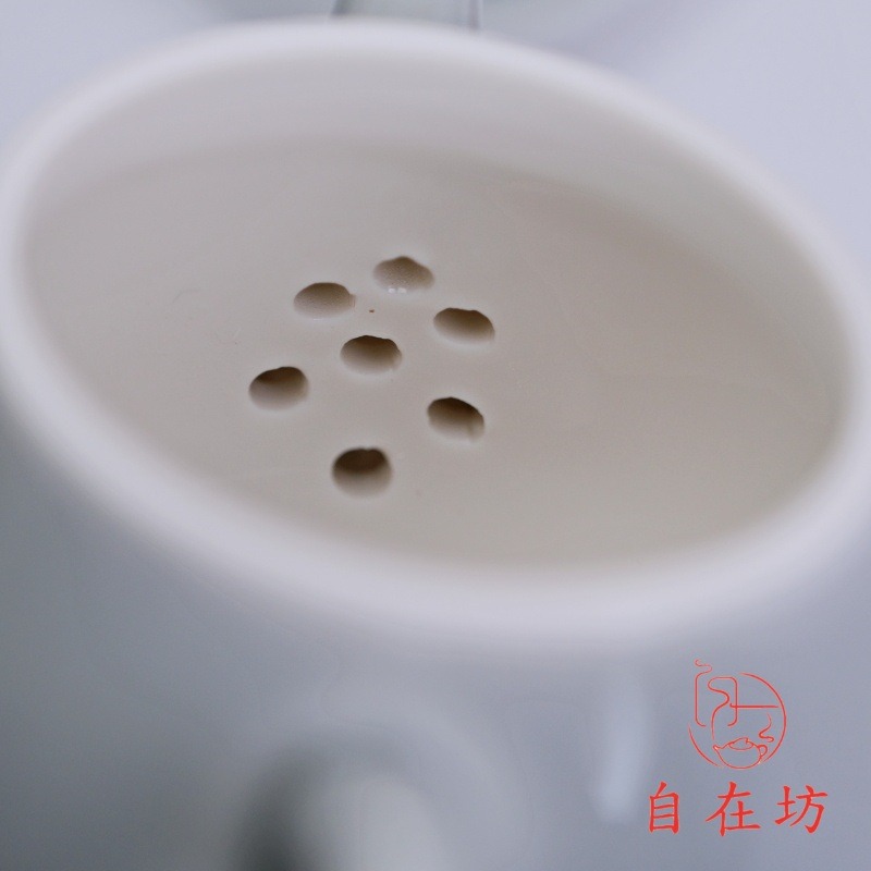 【全館滿599免運】茶壺【冰灰釉竹節壺─160ml】陶瓷功夫茶壺 小單壺 斷水利落 日式陶瓷茶壺【自在坊茶具】-細節圖7