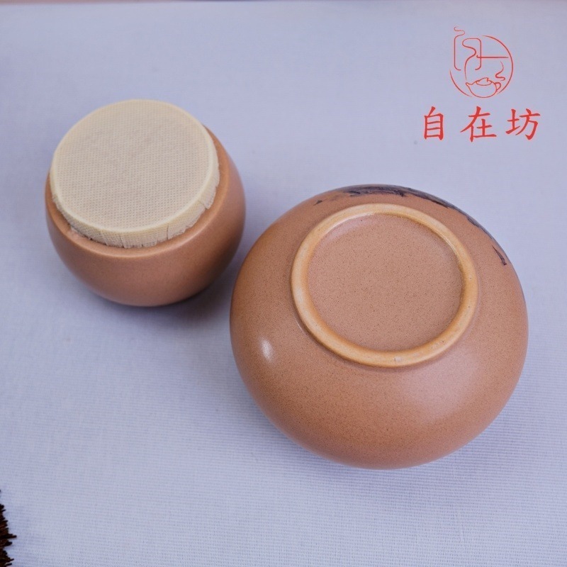 【全館滿599免運】醒茶罐【雙層葫蘆茶葉罐】紫砂茶葉罐 茶葉罐 茶葉收納 葫蘆茶葉罐 密封罐【自在坊茶具】-細節圖8