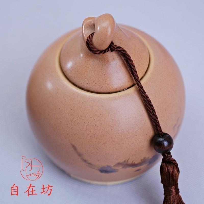 【全館滿599免運】醒茶罐【雙層葫蘆茶葉罐】紫砂茶葉罐 茶葉罐 茶葉收納 葫蘆茶葉罐 密封罐【自在坊茶具】-細節圖9