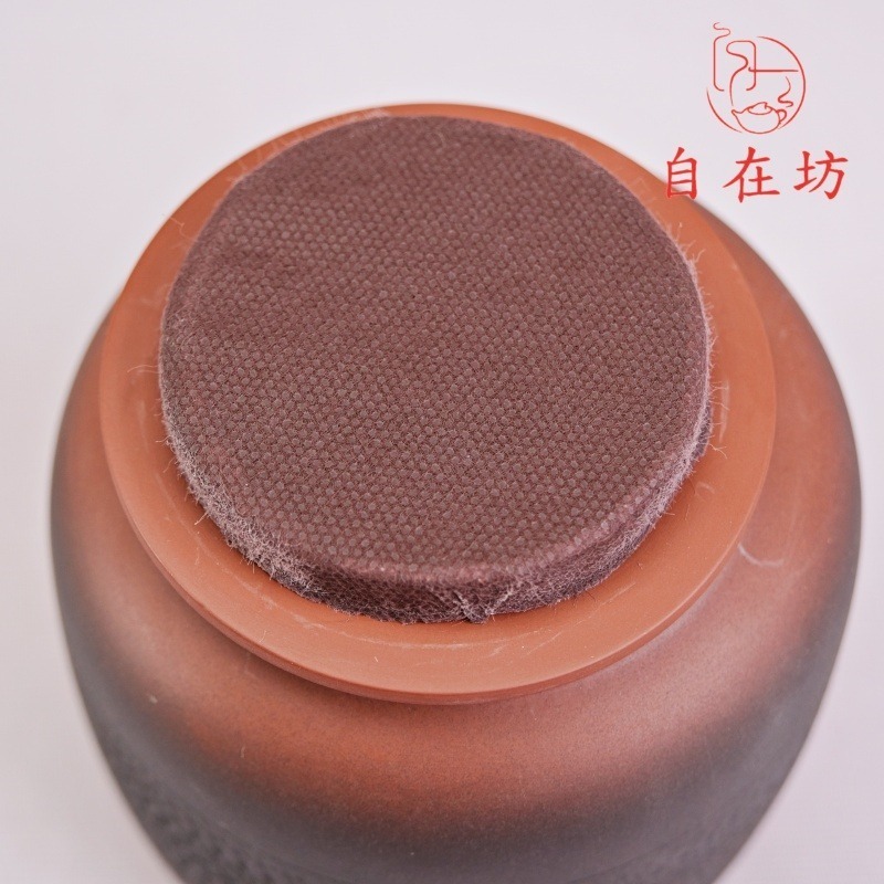 【全館滿599免運】醒茶罐【紫陶醒茶罐 易開蓋】紫砂茶葉罐 茶葉罐 茶葉收納 陶瓷茶葉罐 密封罐【自在坊茶具】-細節圖7