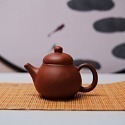 【全館滿599免運】迷你小紫砂壺 創意宜興指尖壺 小號袖珍茶壺 茶玩精品 茶寵擺件 可養壺【自在坊茶具】-規格圖11