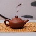 【全館滿599免運】迷你小紫砂壺 創意宜興指尖壺 小號袖珍茶壺 茶玩精品 茶寵擺件 可養壺【自在坊茶具】-規格圖11