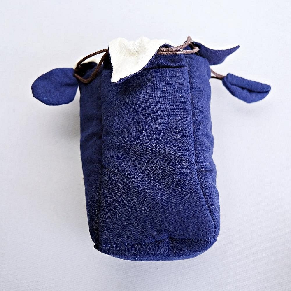 【自在坊茶具】茶具 快客杯加厚款麻布保護布袋 抽繩棉布壺套 日式外出茶具提袋 壺套 棉布杯套 旅行茶具 收納布包-細節圖10