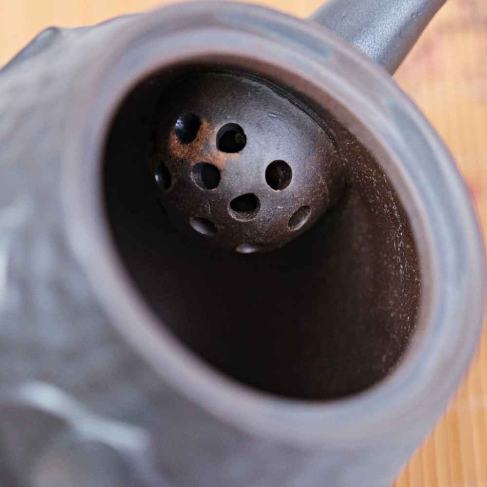 【全館滿599免運】茶壺 手工壺 陶壺 圓珠壼【靜荷寂靜─160ml】手工陶壺 泡茶壺 泡茶用品【自在坊茶具】-細節圖9