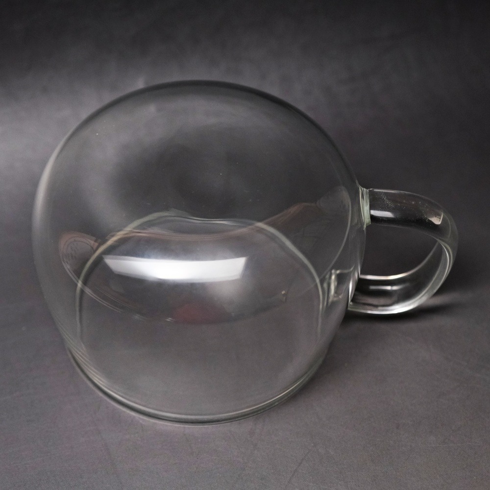 【全館滿599免運】玻璃蘑菇杯 350ml 濾心 杯子 蓋子 泡茶杯 玻璃水杯 耐熱玻璃水杯 咖啡杯 馬克杯-細節圖10