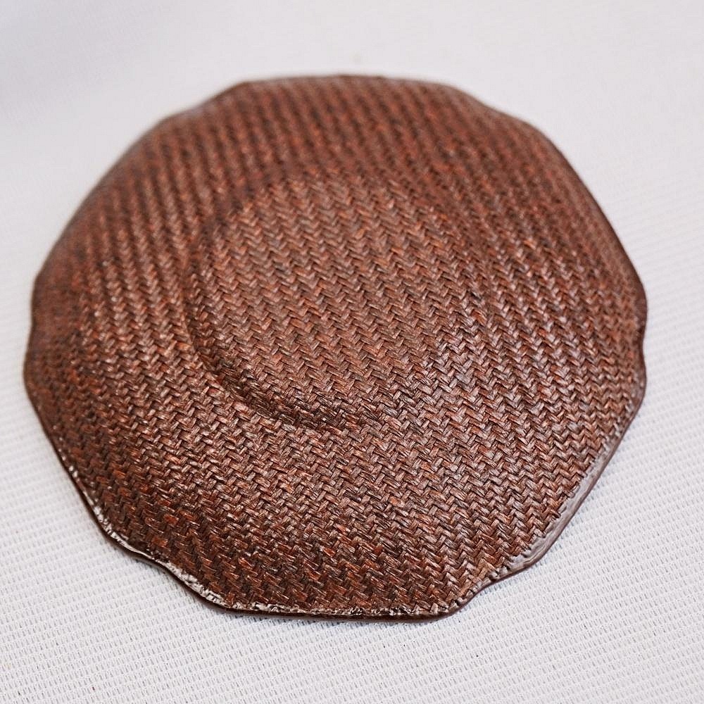 【全館滿599免運】藤編花瓣杯墊 漆編席樹葉杯墊 漆印編樹葉杯墊 杯墊 藤編杯墊 防燙杯墊 隔熱杯墊【自在坊茶具】-細節圖8