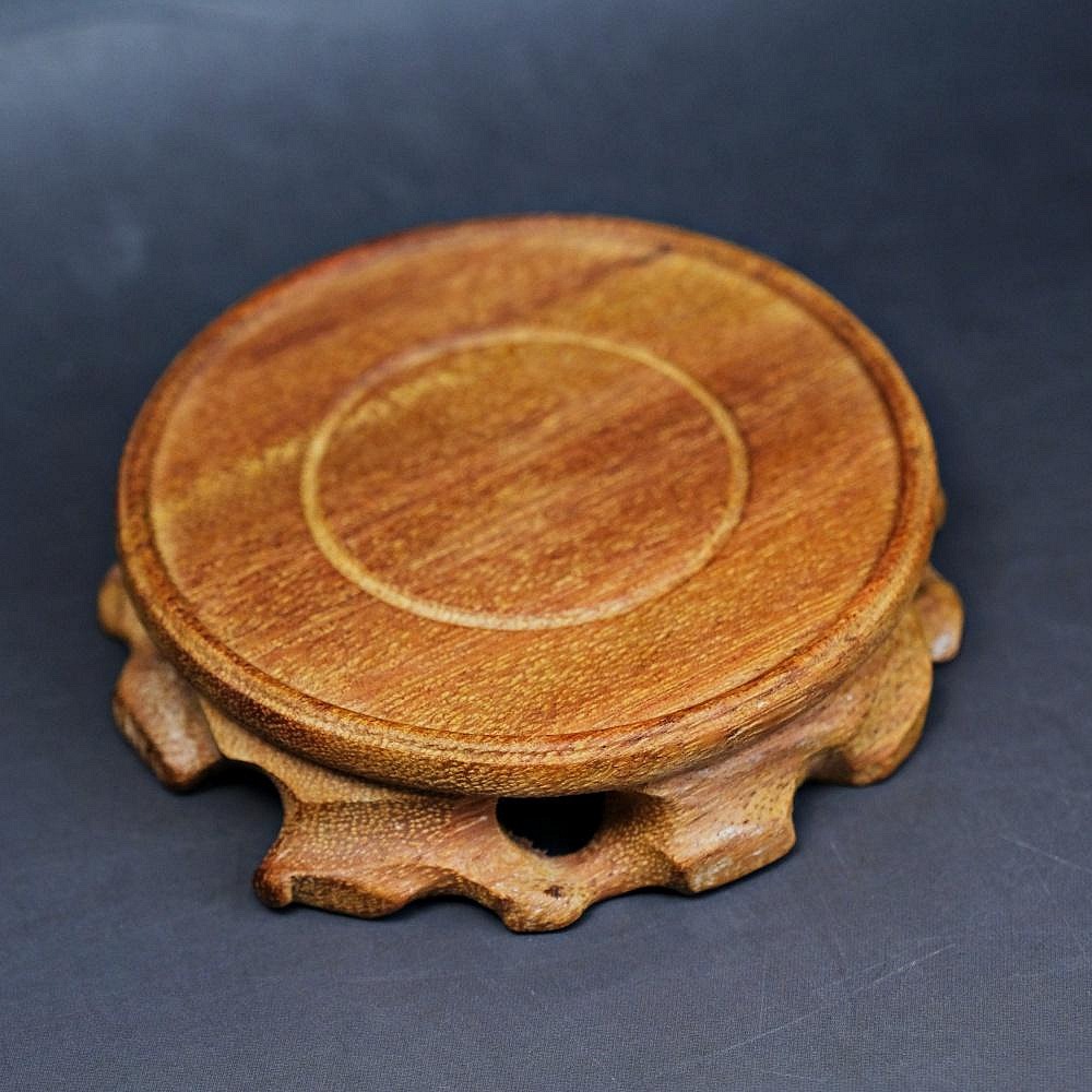 【全館滿599免運】壼承 壼墊 原木壼墊 實木壼承 木頭壼墊 隔熱墊 天然原木 【自在坊茶具】-細節圖3