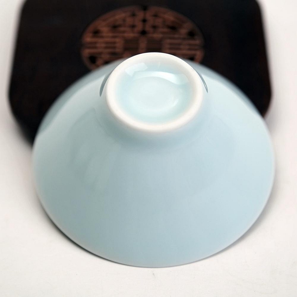 【自在坊茶具】【青瓷杯/青瓷斗笠杯─80ml/45ml】茶杯 品茗杯 瓷杯 斗笠杯 青瓷杯 陶瓷杯 茶具【全館滿599免-細節圖4