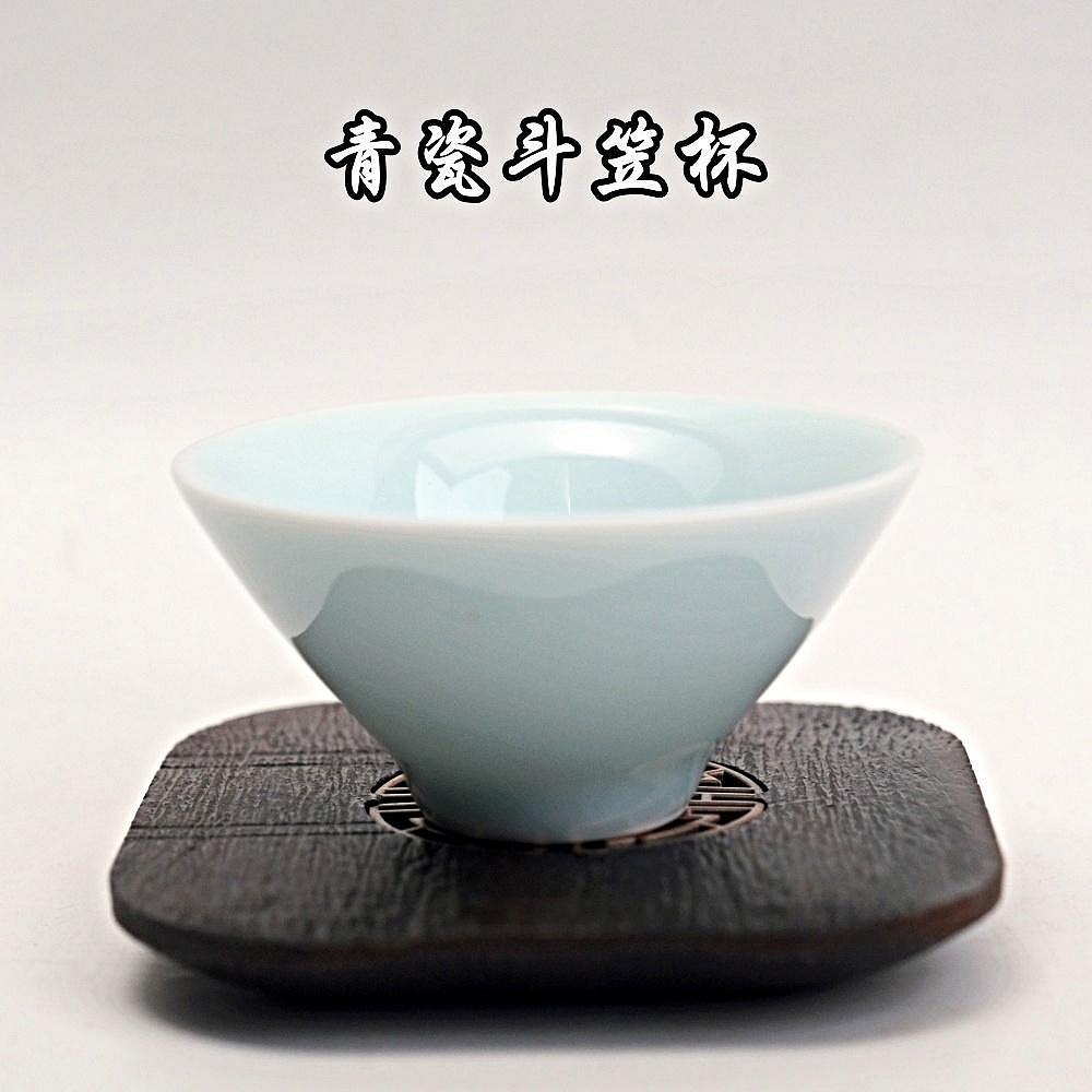 【自在坊茶具】【青瓷杯/青瓷斗笠杯─80ml/45ml】茶杯 品茗杯 瓷杯 斗笠杯 青瓷杯 陶瓷杯 茶具【全館滿599免-規格圖8