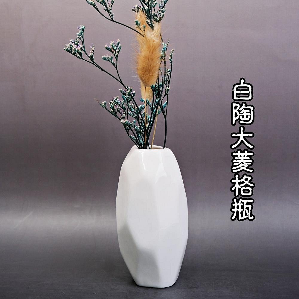 【自在坊茶具】花器 陶瓷花瓶 白陶花瓶（高12cm) 小花瓶 擺件 花盆 粗陶花瓶 復古花瓶 插花【全館滿599免運】-細節圖2