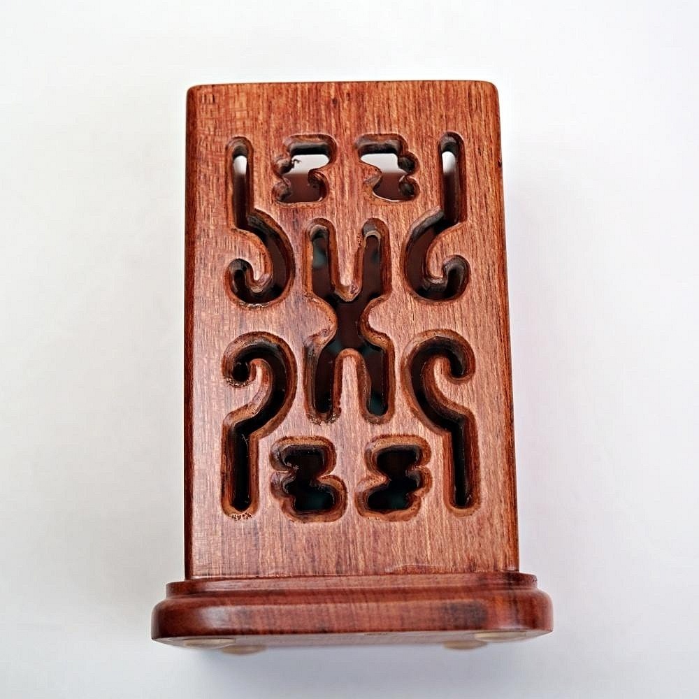 【全館滿599免運】花梨四方六君子 花梨木 茶夾 茶針 茶勺 茶撥 收納桶 六君子套裝 茶道六君子 茶道配件【自在坊茶具-細節圖3