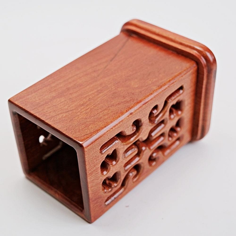 【全館滿599免運】花梨四方六君子 花梨木 茶夾 茶針 茶勺 茶撥 收納桶 六君子套裝 茶道六君子 茶道配件【自在坊茶具-細節圖4