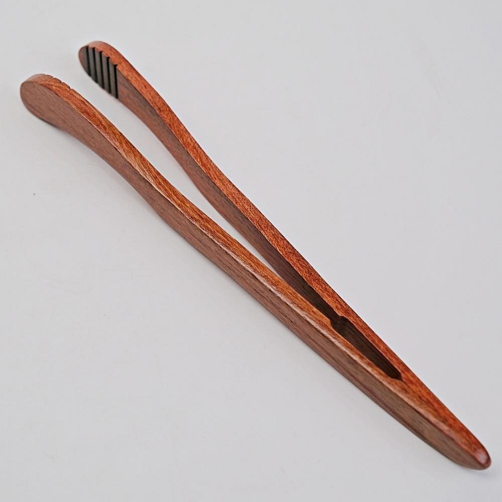 【全館滿599免運】花梨四方六君子 花梨木 茶夾 茶針 茶勺 茶撥 收納桶 六君子套裝 茶道六君子 茶道配件【自在坊茶具-細節圖10