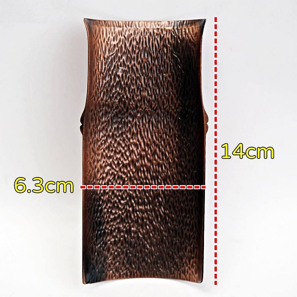 【自在坊茶具】竹節茶則─紫銅 手工銅製茶勺 茶鏟 茶則 鑑賞茶葉 茶荷 茶撥 茶针勺 分茶器 茶道配件 多款選擇-細節圖6