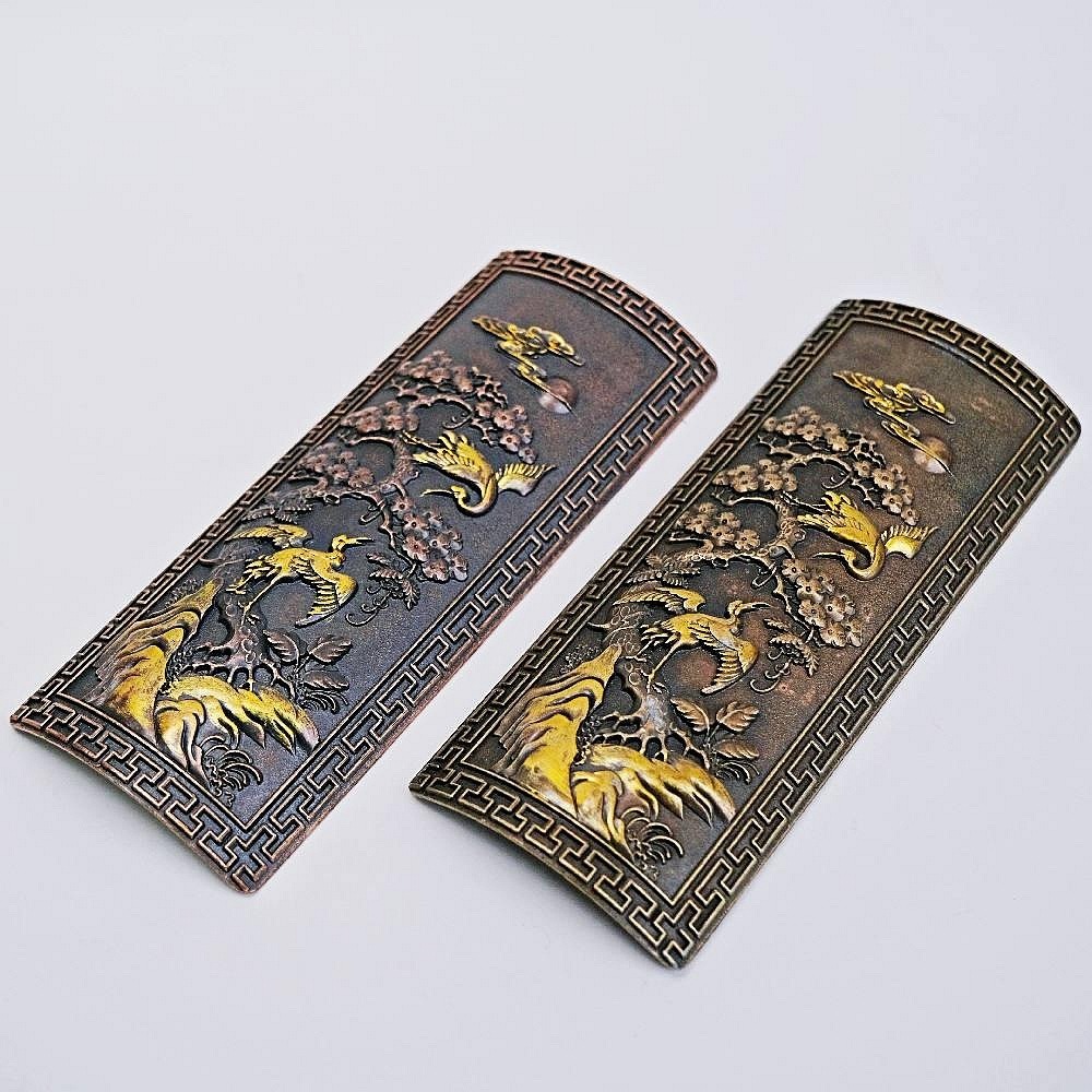 【自在坊茶具】古紅/古青雙鶴茶則 手工銅製茶勺 茶鏟 茶則 鑑賞茶葉 茶荷 茶撥 茶針勺 分茶器 茶道配件【全館滿599-細節圖8