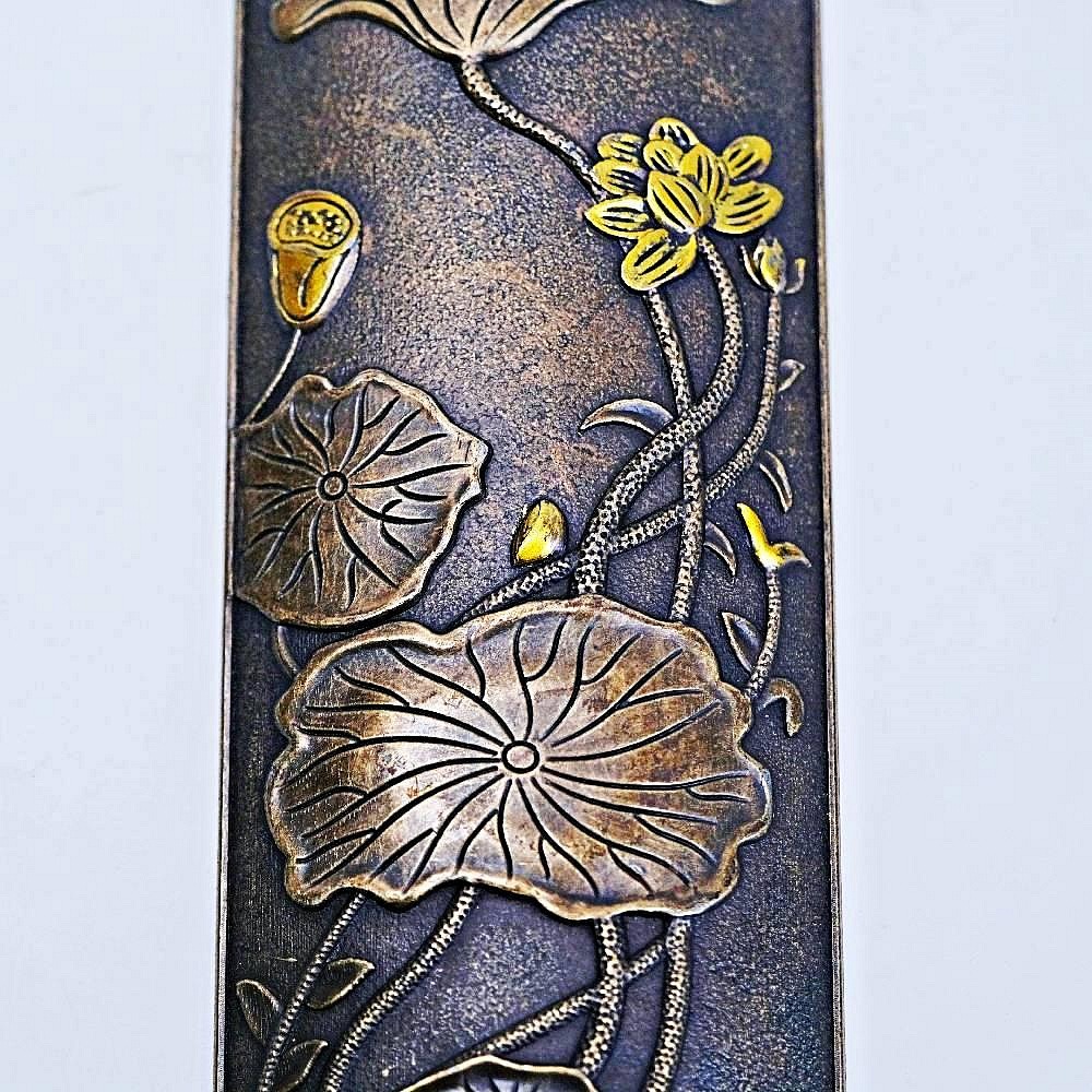 【自在坊茶具】古紅/古青荷花茶則 手工銅製茶勺 茶鏟 茶則 鑑賞茶葉 茶荷 茶撥 茶針勺 分茶器 茶道配件【全館滿599-細節圖7