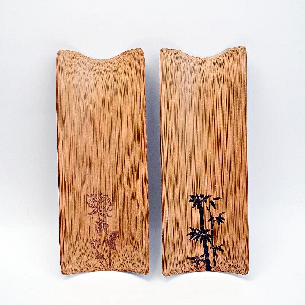 【自在坊茶具】茶則【長板茶則─竹/蘭/梅/菊】茶勺 茶荷 茶賞 竹制茶則 竹製茶具 茶道六君子【全館滿599免運】-細節圖3