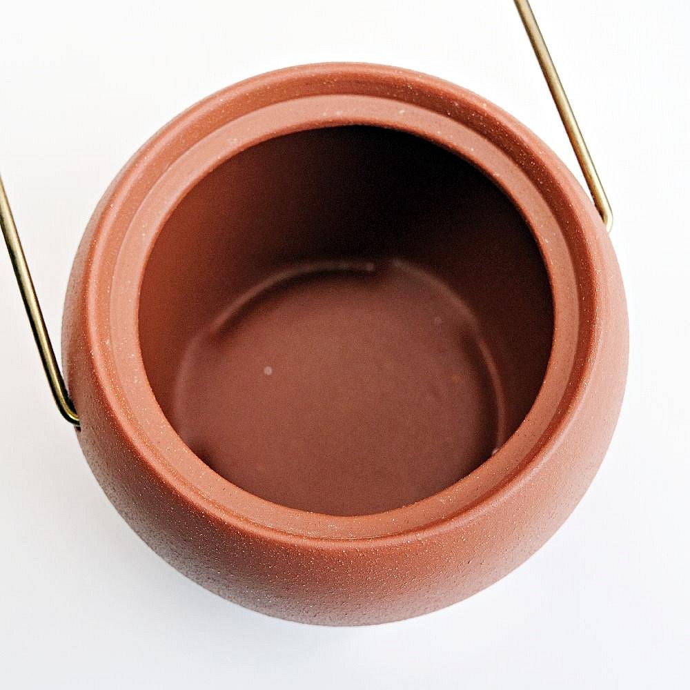 【全館滿599免運】紅泥坊古炭爐 炭爐 紅泥炭爐 火爐 煮茶爐 燒水碳爐 功夫茶爐【自在坊茶具】-細節圖10