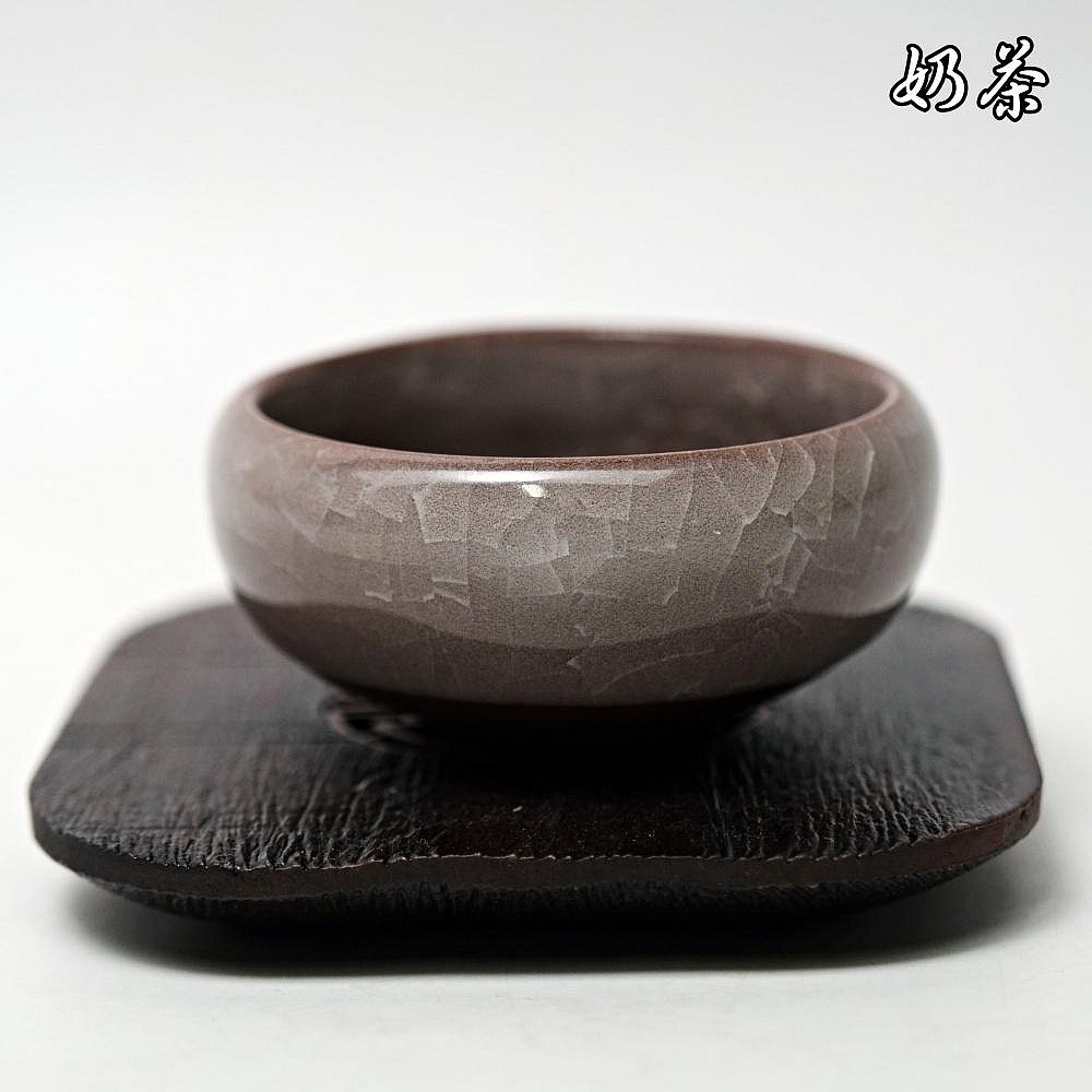 【自在坊茶具】小冰裂杯─45ml 中冰裂杯─50ml 冰裂杯 陶瓷杯 品茗杯 茶杯【全館滿599免運】-細節圖4